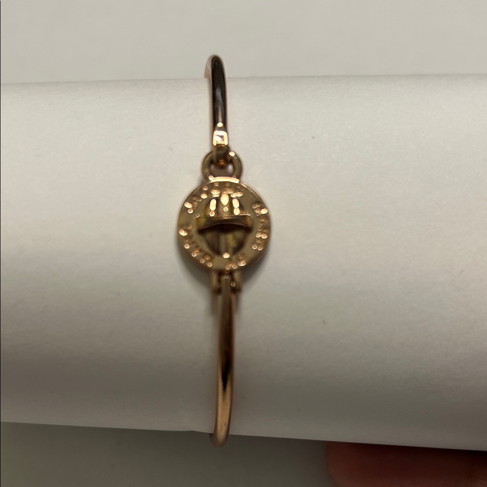 Marc Jacobs Rose Gold Bangle with Charm